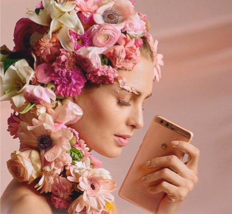 HUAWEI imagen chica flores HUAWEI imagen chica flores